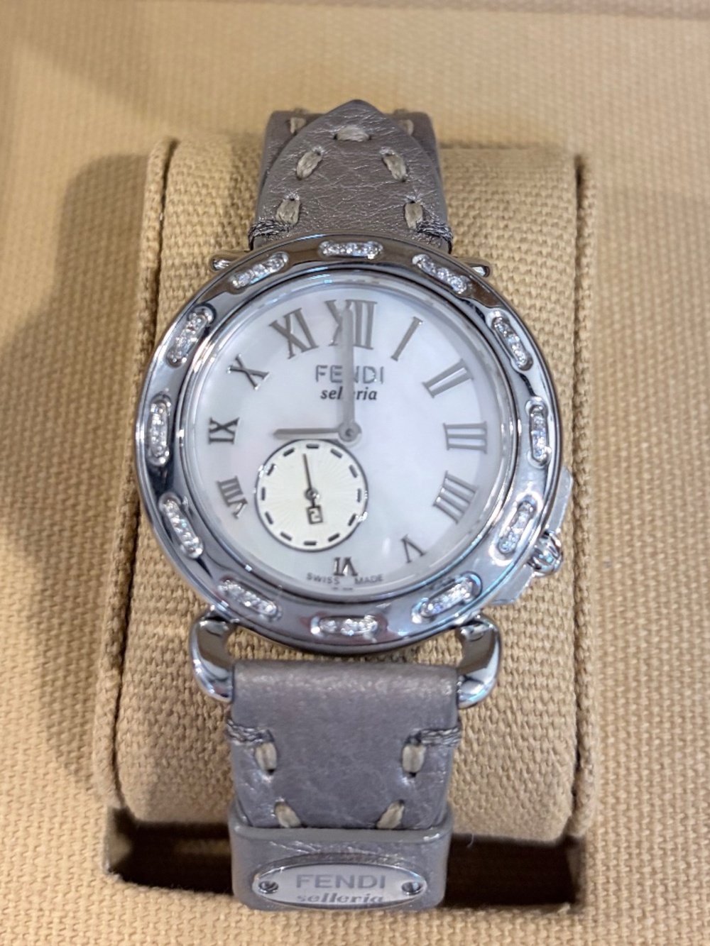 Fendi Selleria Diamond Watch 36mm
